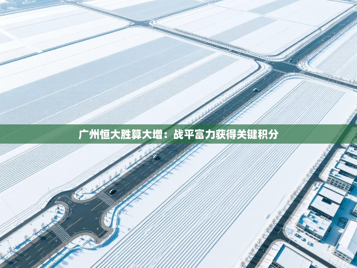 云开体育-广州恒大胜算大增:战平富力获得关键积分 第3张